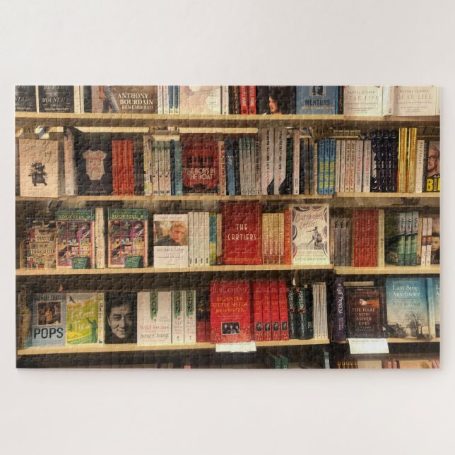 bookshelf jigsaw puzzle (Horizontal)