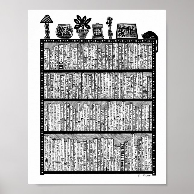 Bookshelf Poster (Front)