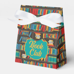 Bookshelf Reading Love Favor Box