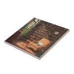 BookShelf  Tile<br><div class="desc">Add timeless charm to your space with this elegant Bookshelf Ceramic Tile, designed to bring the cozy atmosphere of a personal library into your home décor. Featuring a beautifully detailed bookshelf design, it blends artistic style with a warm, intellectual aesthetic. Perfect for kitchens, bathrooms, offices, or decorative wall displays, this...</div>