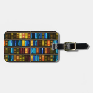 Bookshelves 1  Luggage Tag Options