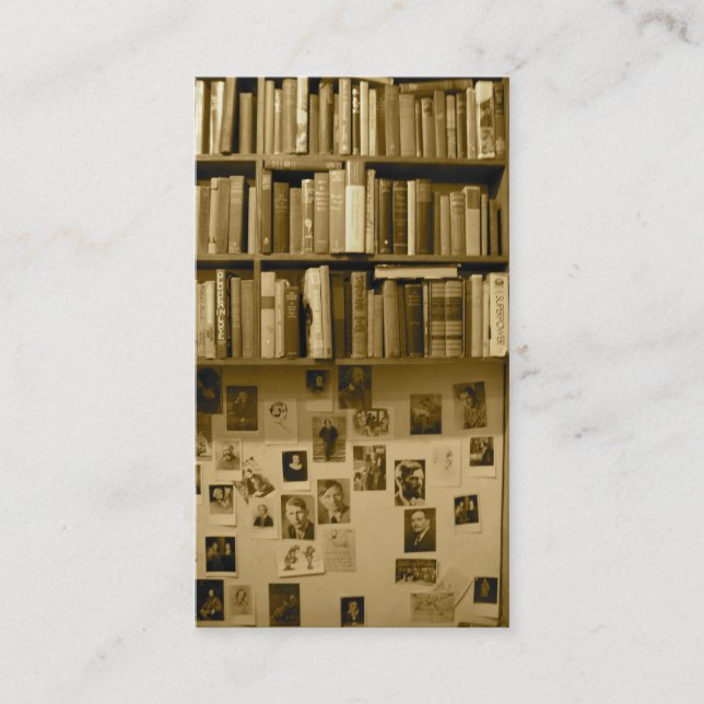 Bookstore Business Card (Front)