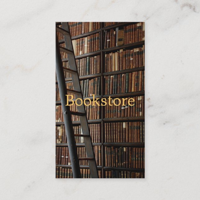 Bookstore Business Card (Front)