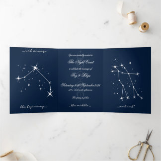 BookTok Romantacy Wedding Invite - Aries/Gemini