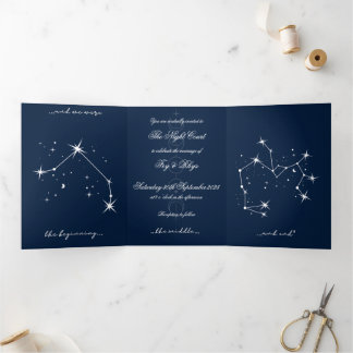  BookTok Romantacy Wedding Invite - Aries/Sgr