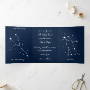 BookTok Romantacy Wedding Invite - Taurus/Gemini