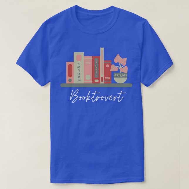 Booktrovert 2 T-Shirt (Design Front)