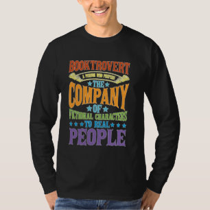 Booktrovert Definition Description ---- T-Shirt