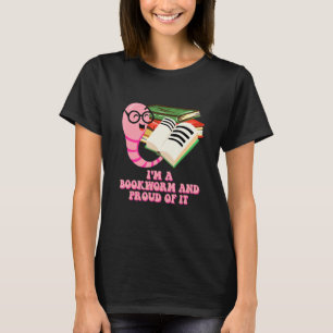 Bookworm and Proud of It Book Reading Coach Reade T-Shirt
