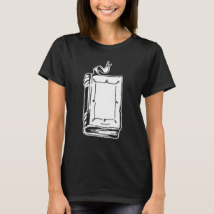 Bookworm Books Bibliophile Librarian Literature  B T-Shirt