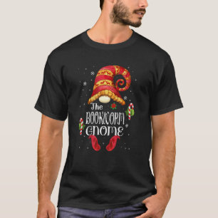 Bookworm Gnome Matching Family Christmas Gnome Pj T-Shirt