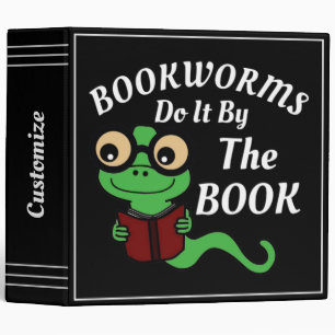 Bookworm Humour Binder