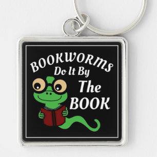 Bookworm Humour Keychain