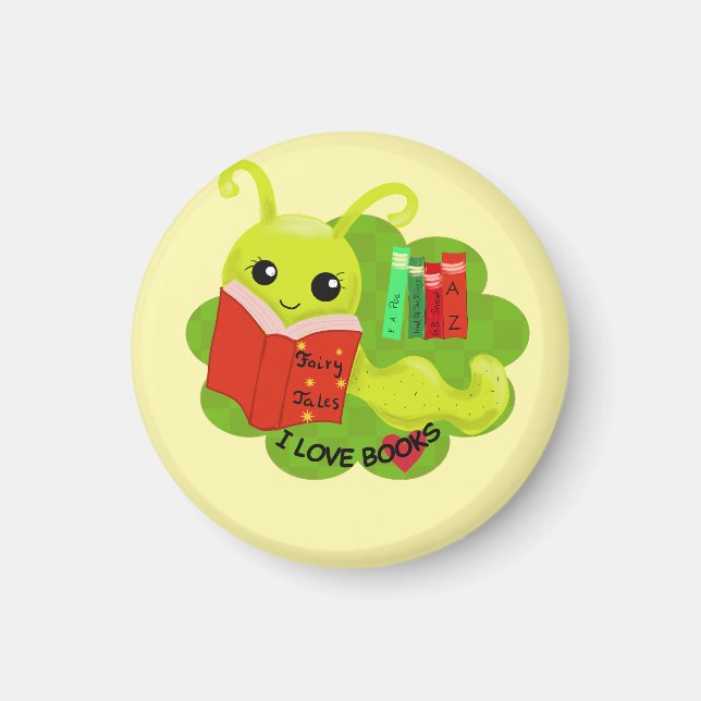 bookworm magnet (Front)