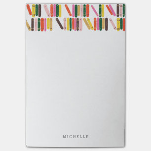 Bookworm Post-it Notes