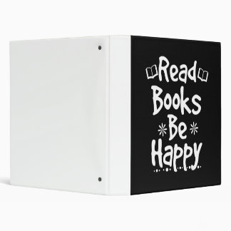 bookworm reading teacher read books be happy.pn binder