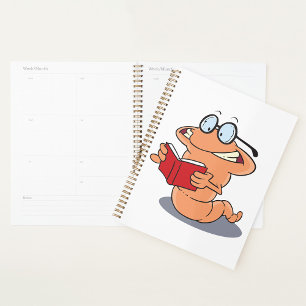 Bookworm Spiral Planner