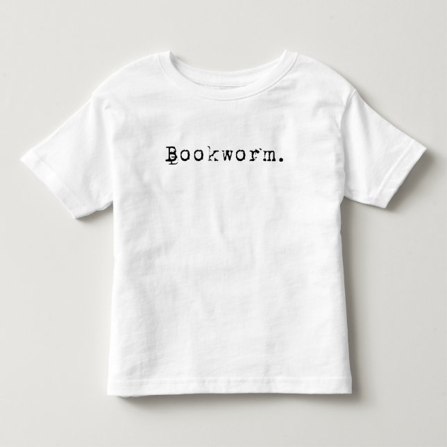 Bookworm Toddler T-shirt (Front)