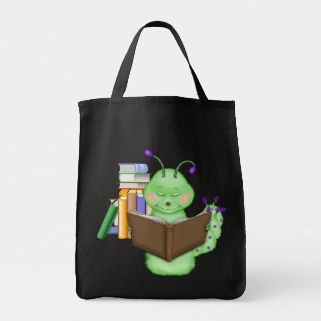 Bookworm Tote Bag (Front)