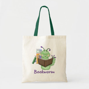 Bookworm Tote Bag