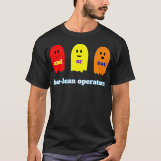 Boolean Operators Math Numbers Costume Halloween W T-Shirt