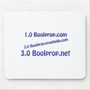 Boolprop Moves Mousepad