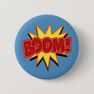 Boom! 2 Inch Round Button
