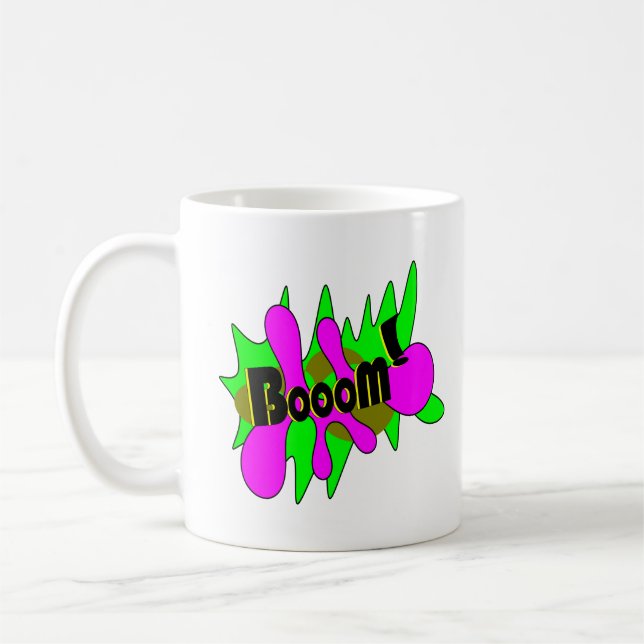 Boom bombarde coffee mug (Left)