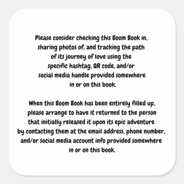 Boom Book Inside Cover Instructions Stickers (Front)