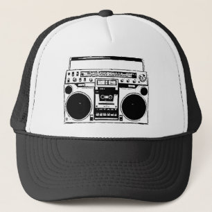 Boom Box Trucker Hat