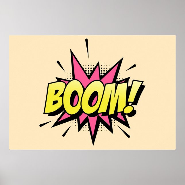 Boom  comic   poster (Front)