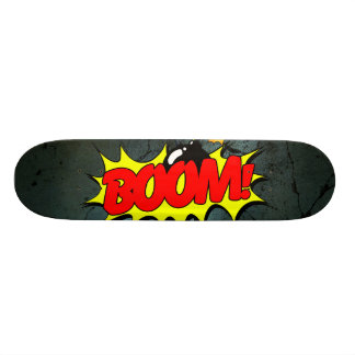 Boom - Comic Sign / Skateboard