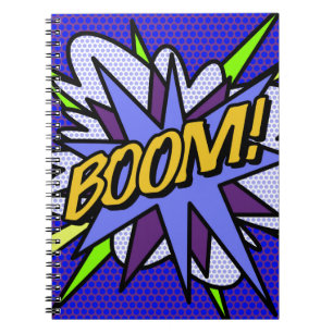 BOOM Cool Fun Retro Comic Book