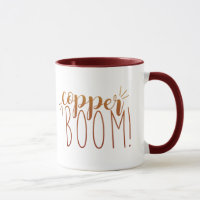 Boom de cuivre ! Tasse de café