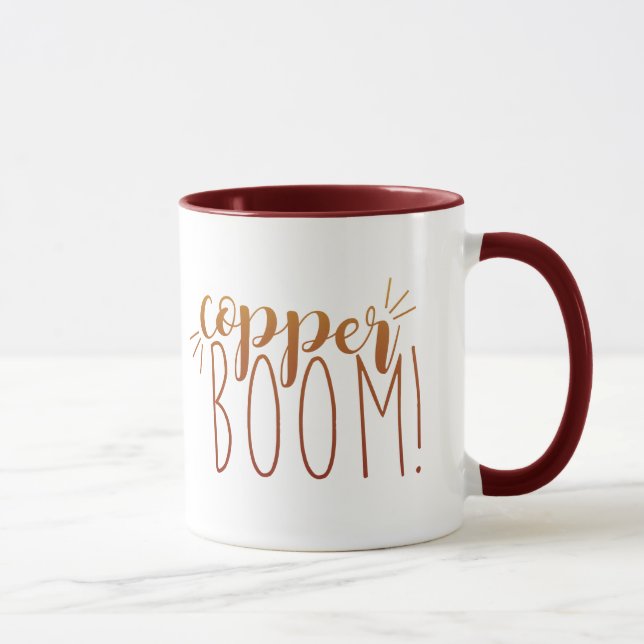 Boom de cuivre ! Tasse de café (Droite)