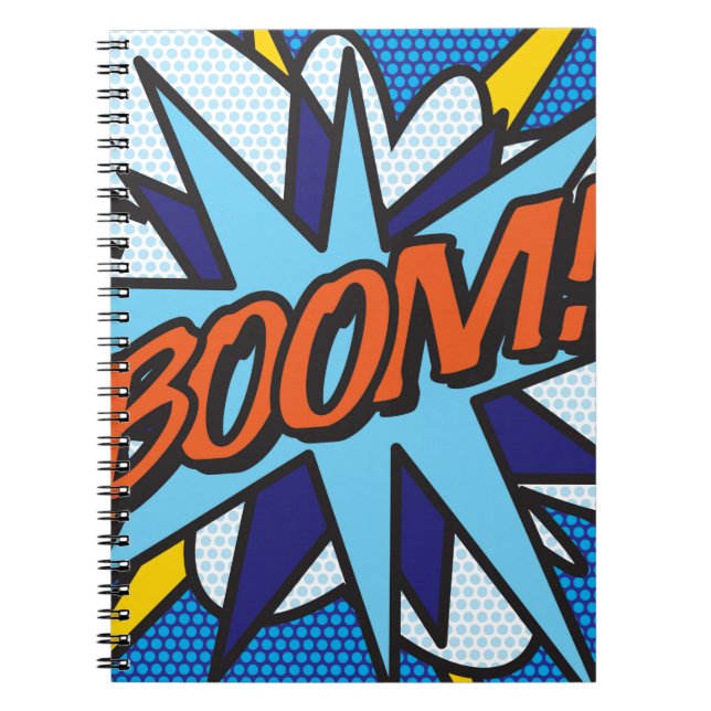 BOOM Fun Retro Comédie Livre Pop Art (Devant)
