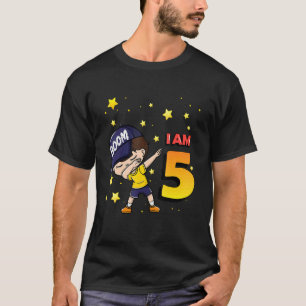 Boom I'm 5 Birthday Boy 5th Birthday Party 1 T-Shirt