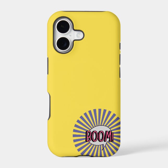 Boom! iPhone Case (Back)