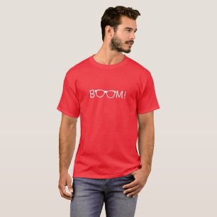 BOOM! Jürgen Klopp Inspired T-Shirt - White Text