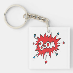 Boom Keychain