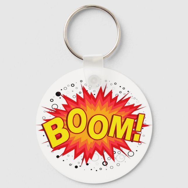 Boom! Keychain (Front)
