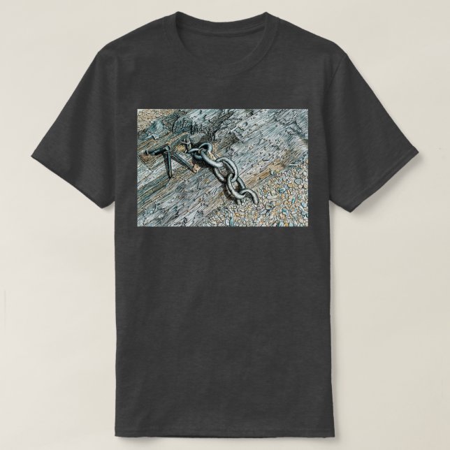 Boom Log Chain T-Shirt (Design Front)
