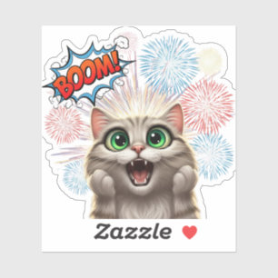 Boom! Meow! – Fireworks Cat