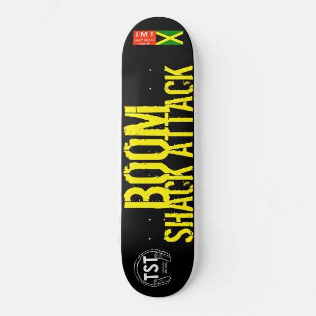 BOOM SHACK ATTACK SKATEBOARDS /JMT USA (Front)