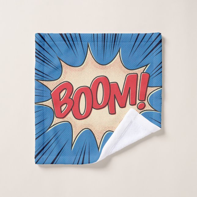 Boom! Wash Cloth (Wash Cloth)