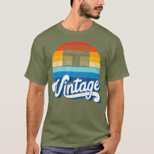 Boombo Vintage Beatbo Retro Skating Disco 80s T-Shirt