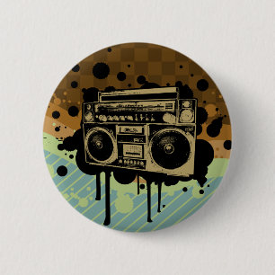 BoomBox 2 Inch Round Button