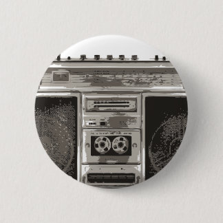 Boombox 2 Inch Round Button