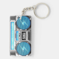 Boombox bleu