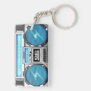 Boombox bleu